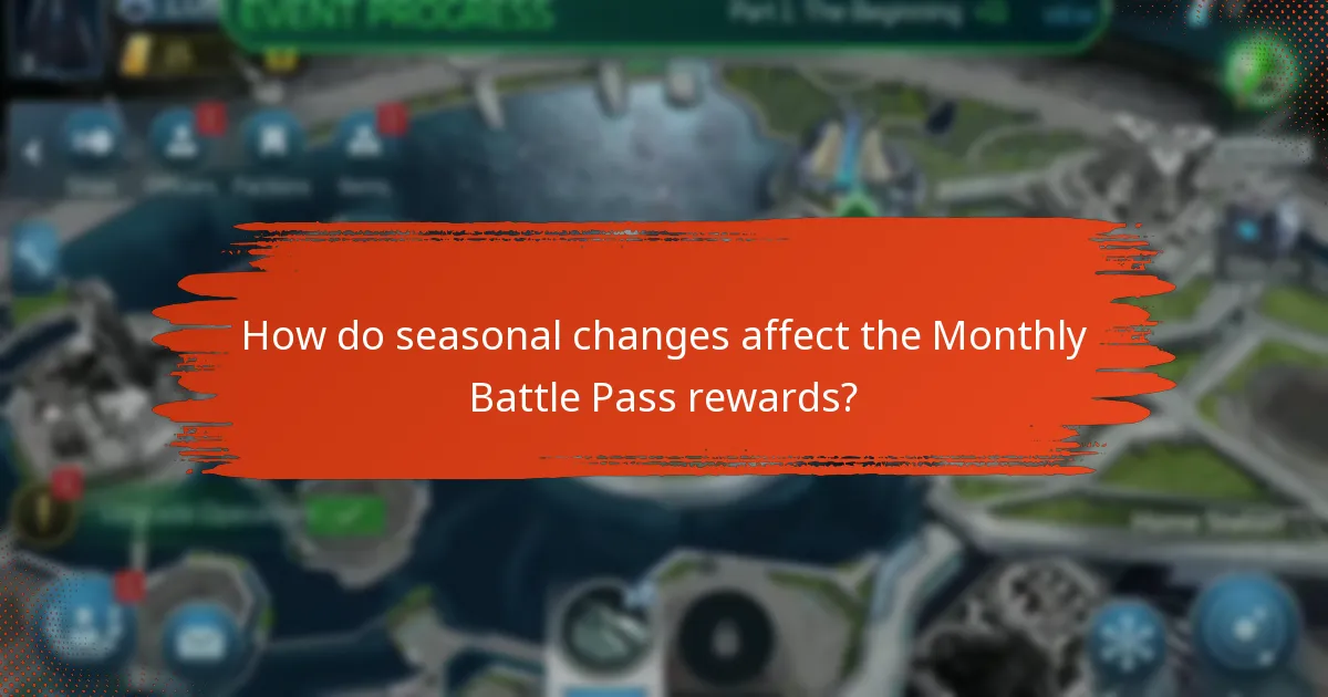 What updates and new features are introduced with the Monthly Battle Pass?