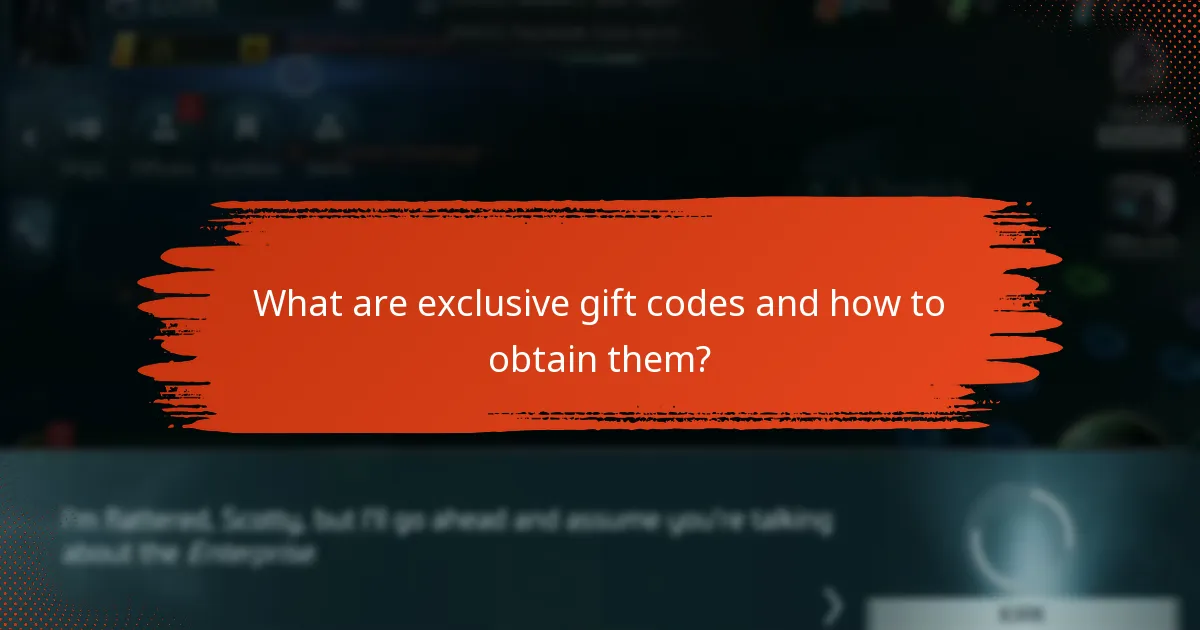 How to redeem gift codes in Star Trek Fleet Command?