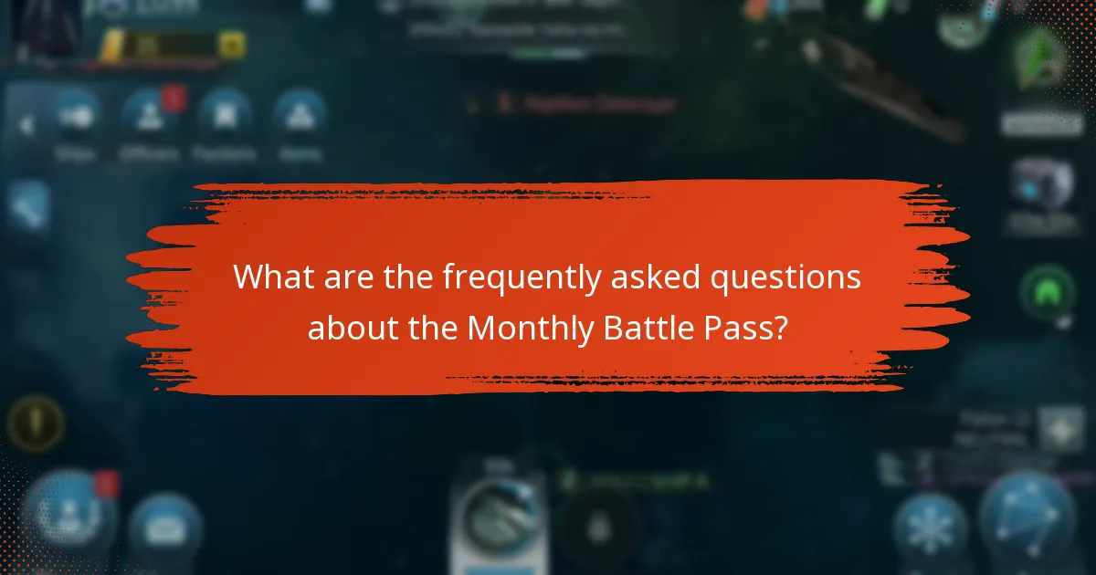 How do rewards change each month in the Monthly Battle Pass?